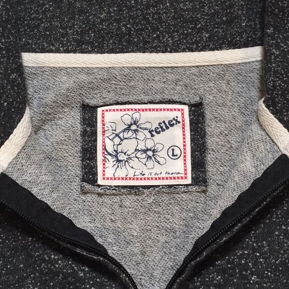 Reflex 3/4 Zip Sweat Shirt - Picture 3 of 3